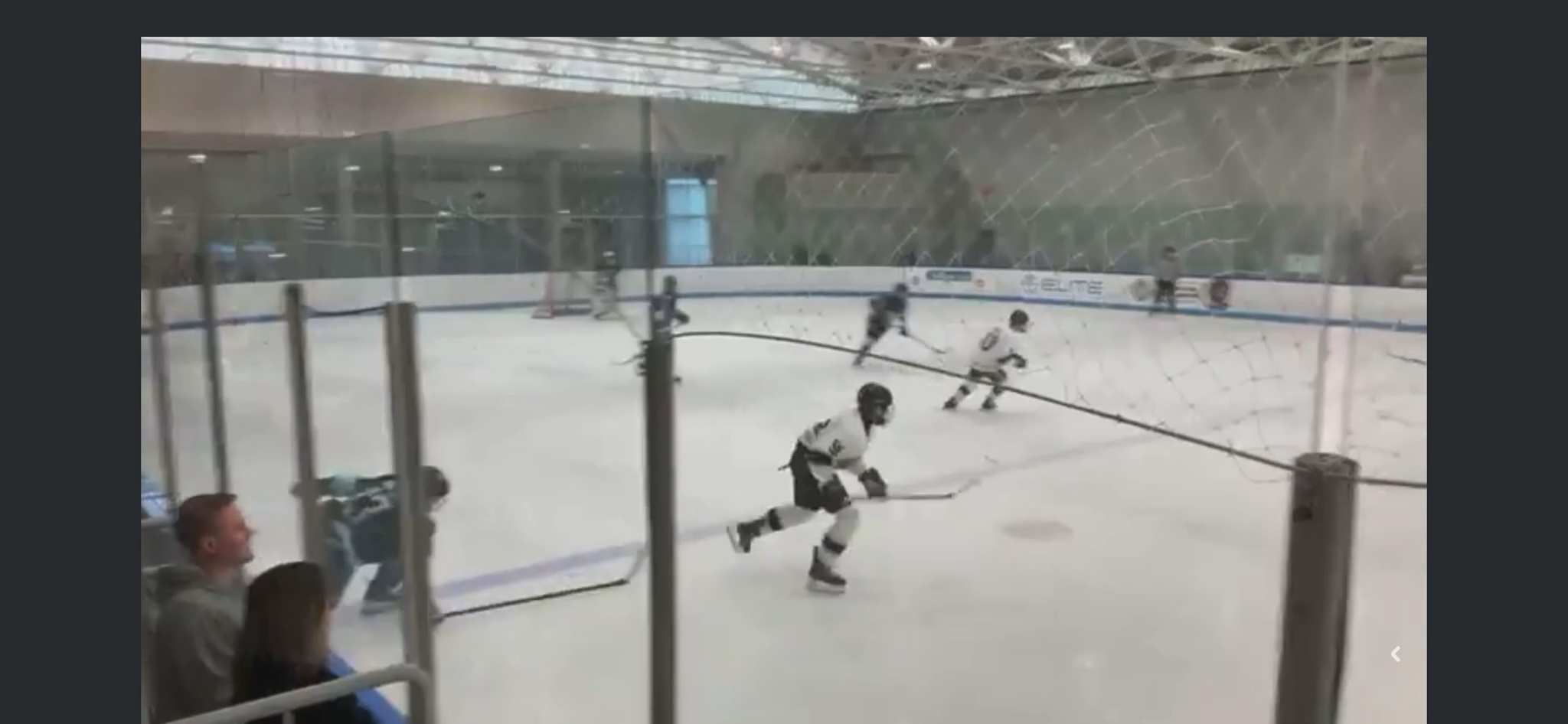 #13 dark knocked down, gets up and scores