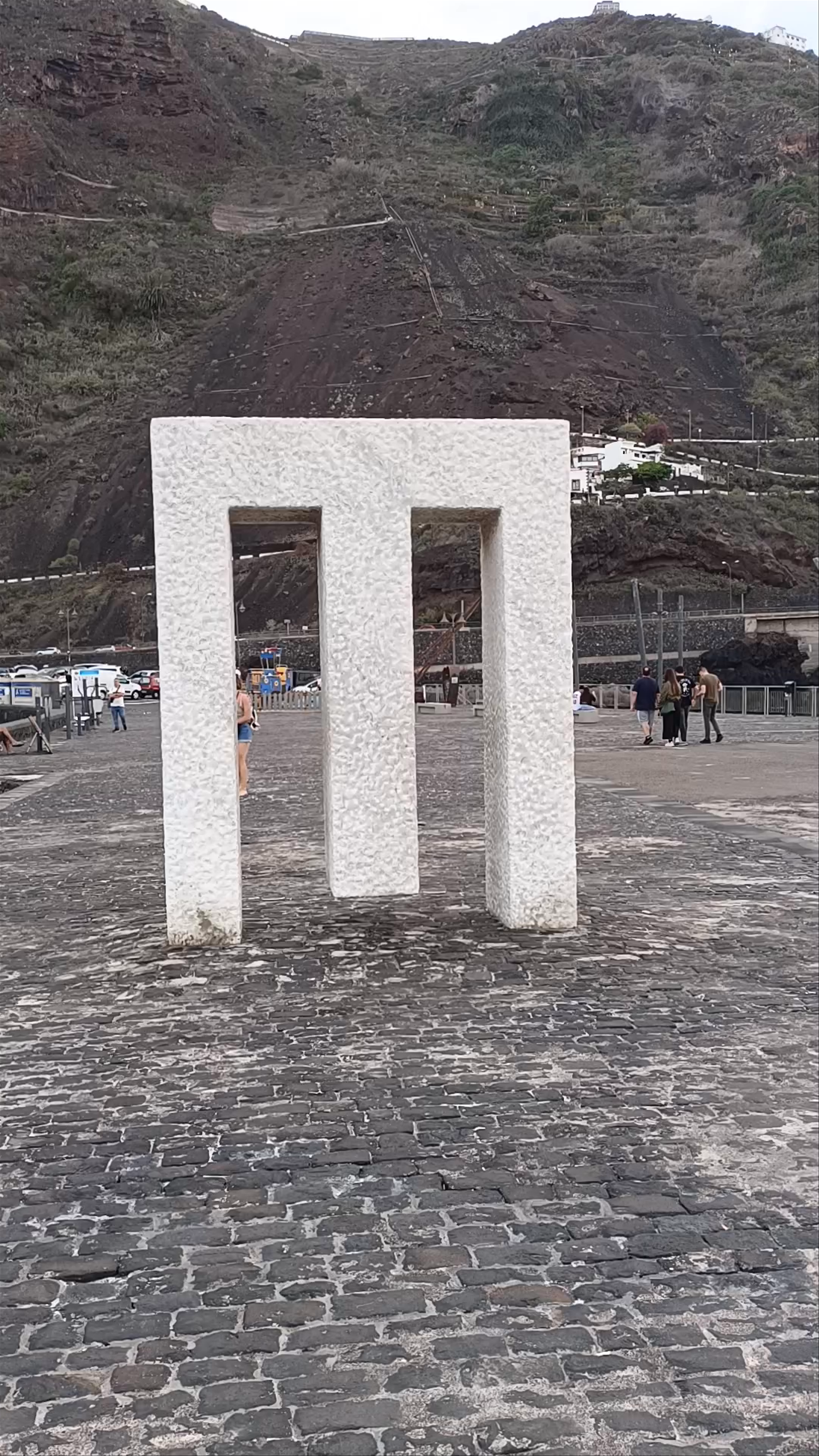 Tensei Tenmoku Sculpture and Coastal Views in Garachico, Canary Islands