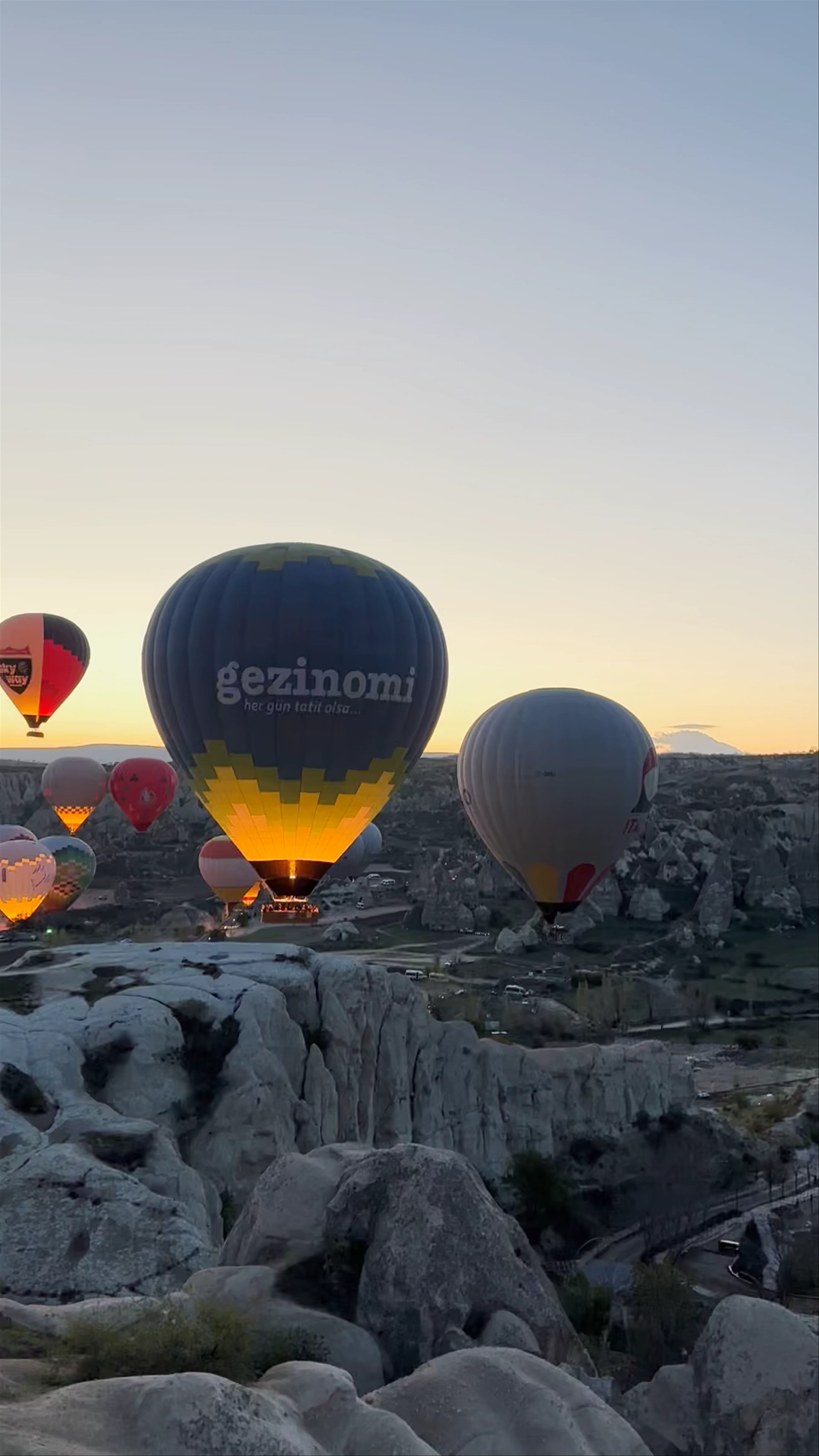 Cappadocia Hot Air Balloon Sunrise Point