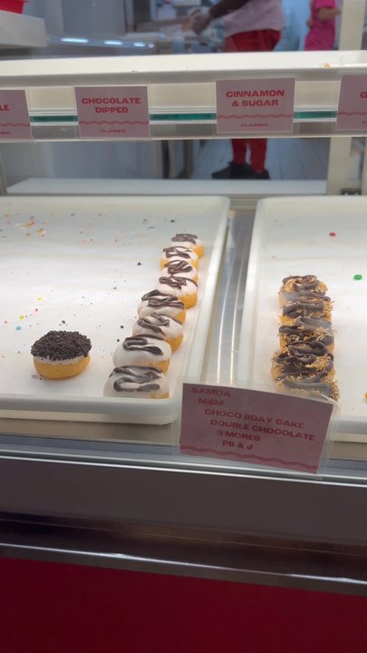 Yonutz - We got there late but the mini ones are so cute! - Donuts Near Me - Kingwood, Texas