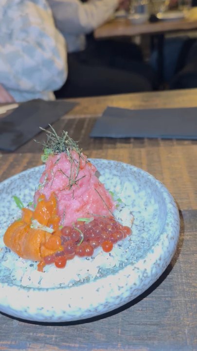 Tiga - Uni and Toro Sundae - Sushi Bars Near Me - Port Washington, New York