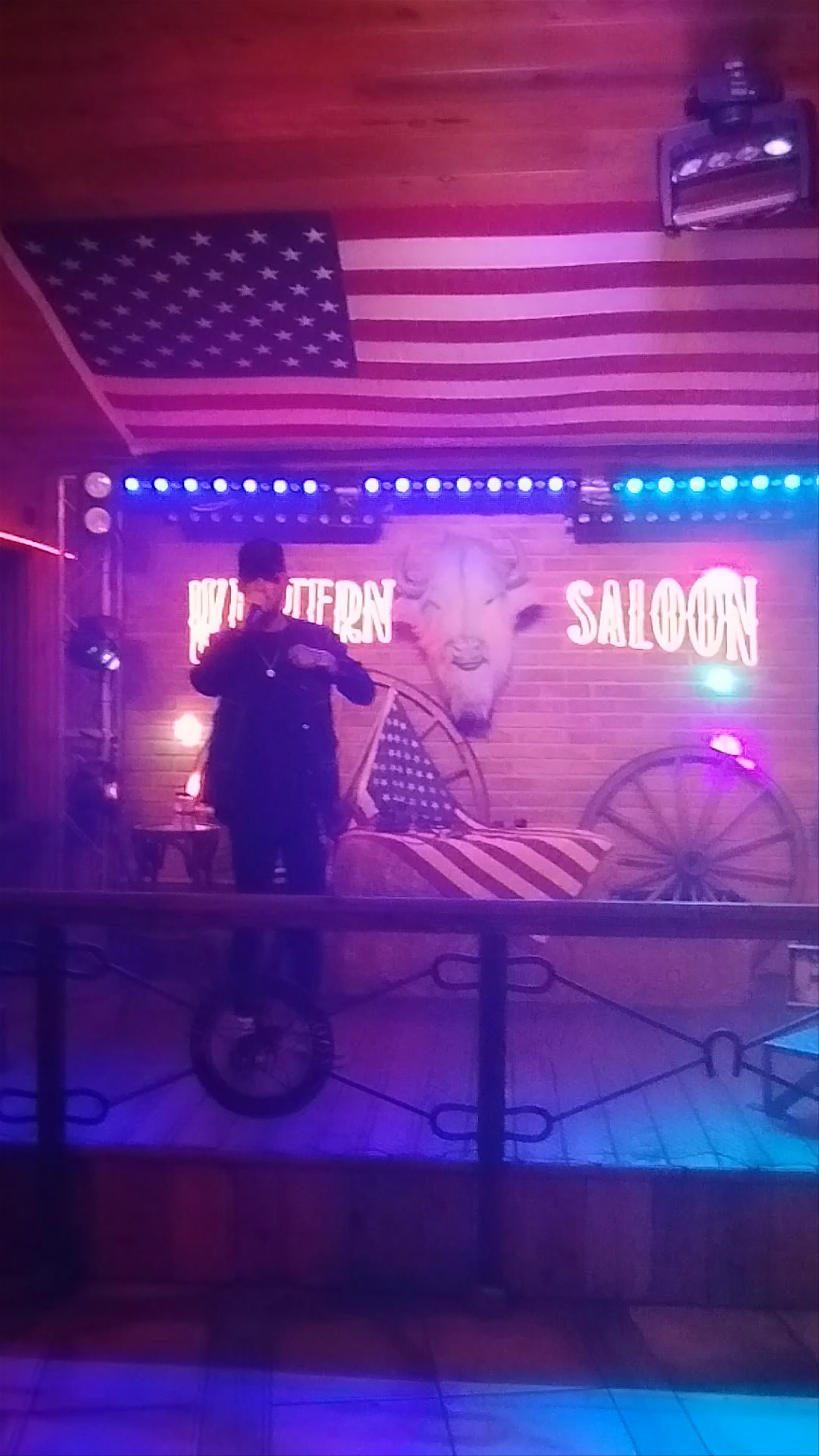 Western Saloon Live Music Night in Benidorm, Spain