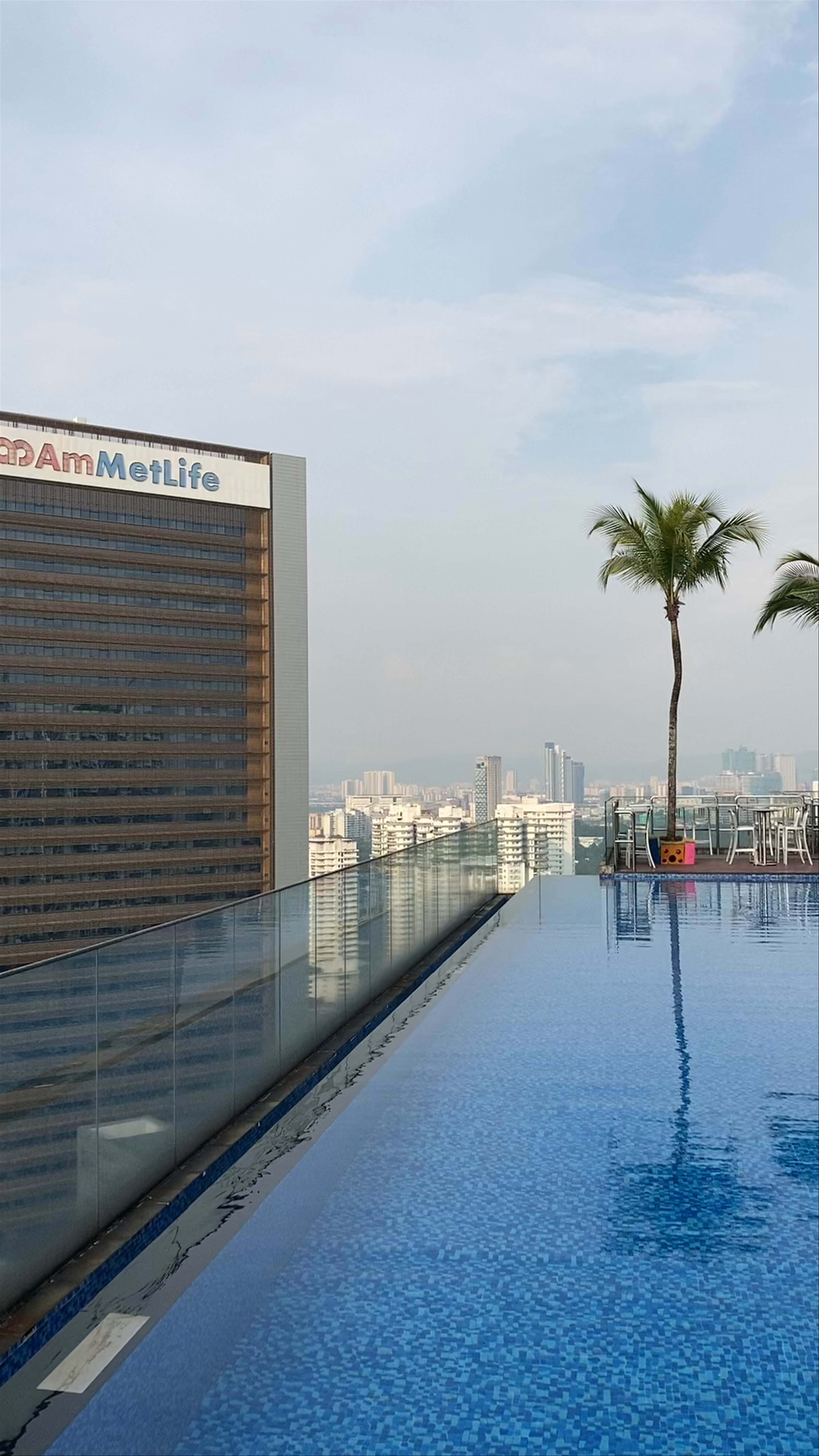Sky-High Serenity: Rooftop Pool with Kuala Lumpur City Views