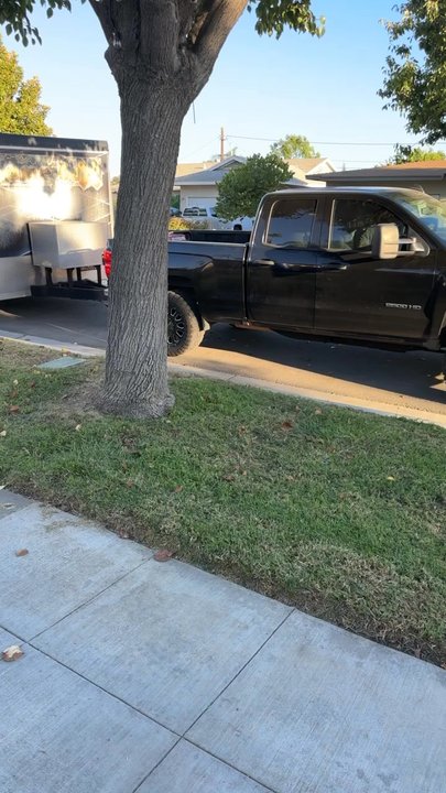 The Game Box - Game truck pulling up to the house - Game Truck Rental Near Me