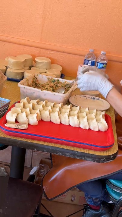 Yummy Dumplings - 11.26.25 making Pork & Chives dumplings - Chinese Near Me - Cameron Park, California
