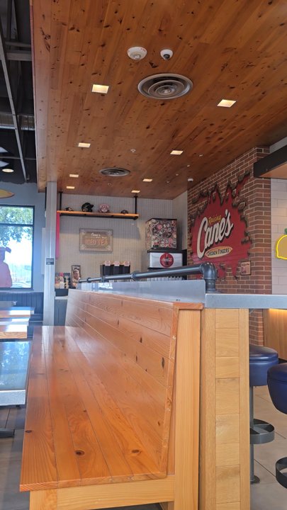 Raising Cane's Chicken Fingers - Dinning Area - Chicken Shop Near Me - Cypress, Texas
