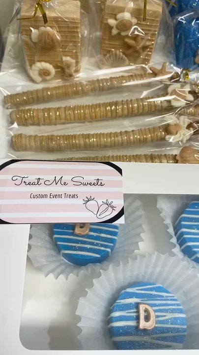 Treat Me Sweets - Custom Luxury Event Treats close up - Desserts Near Me