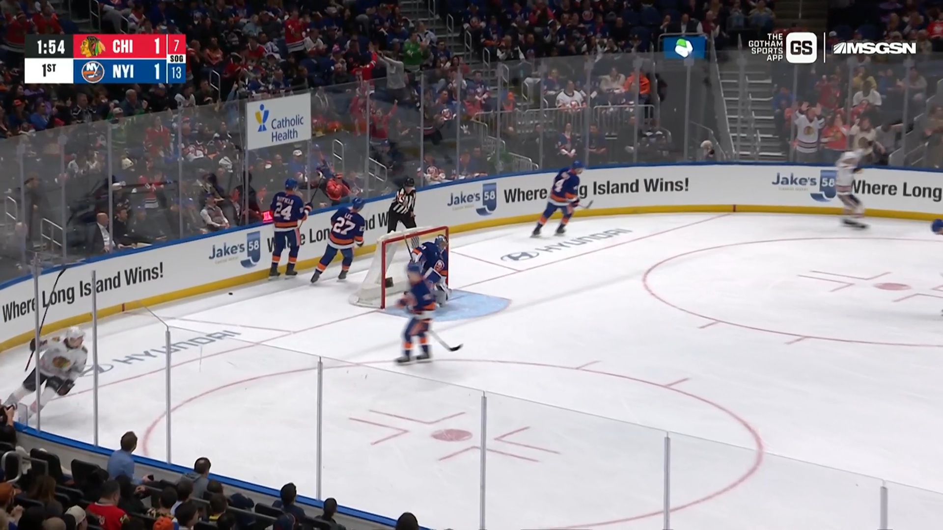 Frondell uses Bedard as decoy and picks out Mikheyev for his first NHL point · Mar 24, 2026