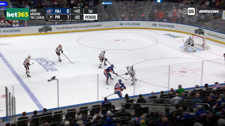 Frondell uses Bedard as decoy and picks out Mikheyev for his first NHL point · Mar 24, 2026