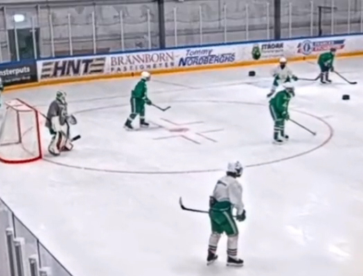 Elias Malashkoff: Precision Shooting Drills with Rögle BK U18