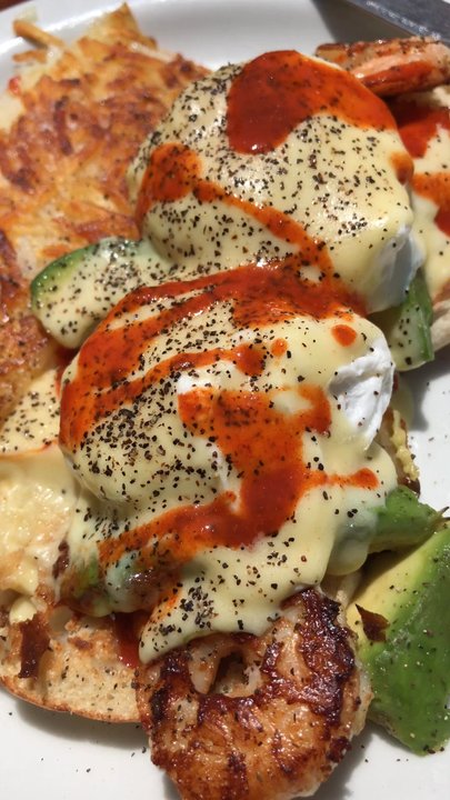 Harbor Cafe - Seafood Benedict - American Near Me - Santa Cruz, California