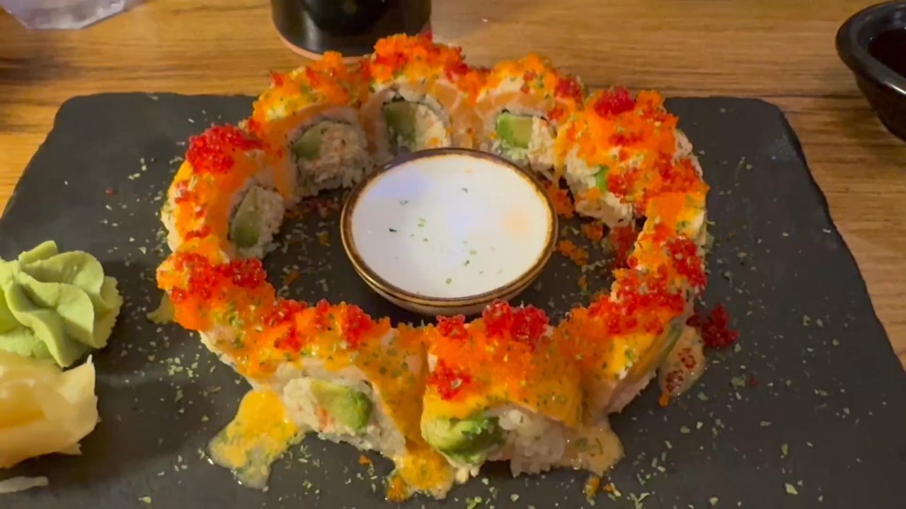 Sushi Koji - Rainbow roll - Japanese Near Me - Vienna, Virginia