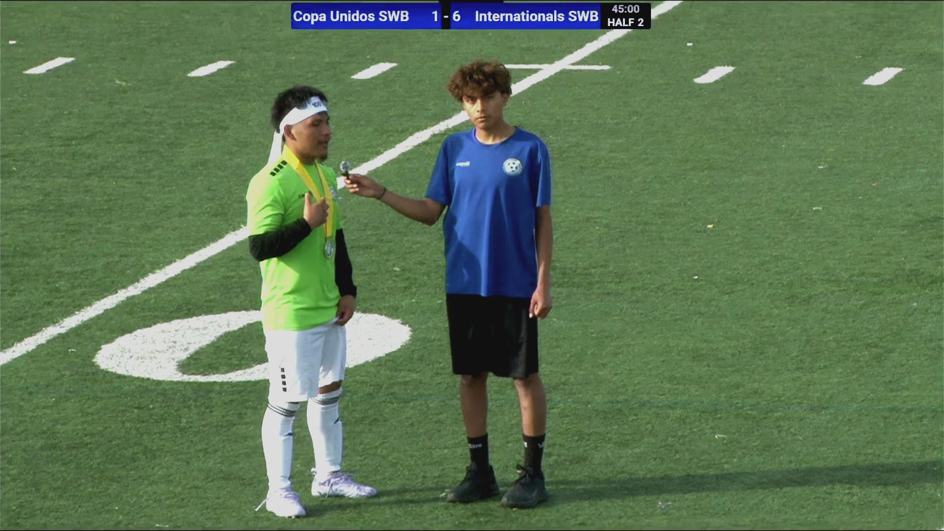 Player interviews of soccer without borders 