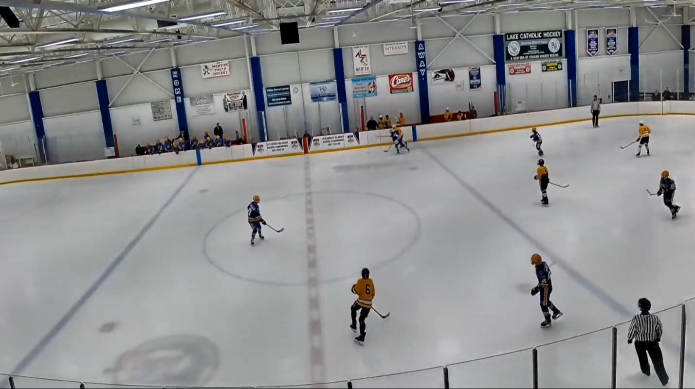 Hudson Botson: Perfect Puck Movement Leads to Goal | Euclid Spring Hockey 16U AA