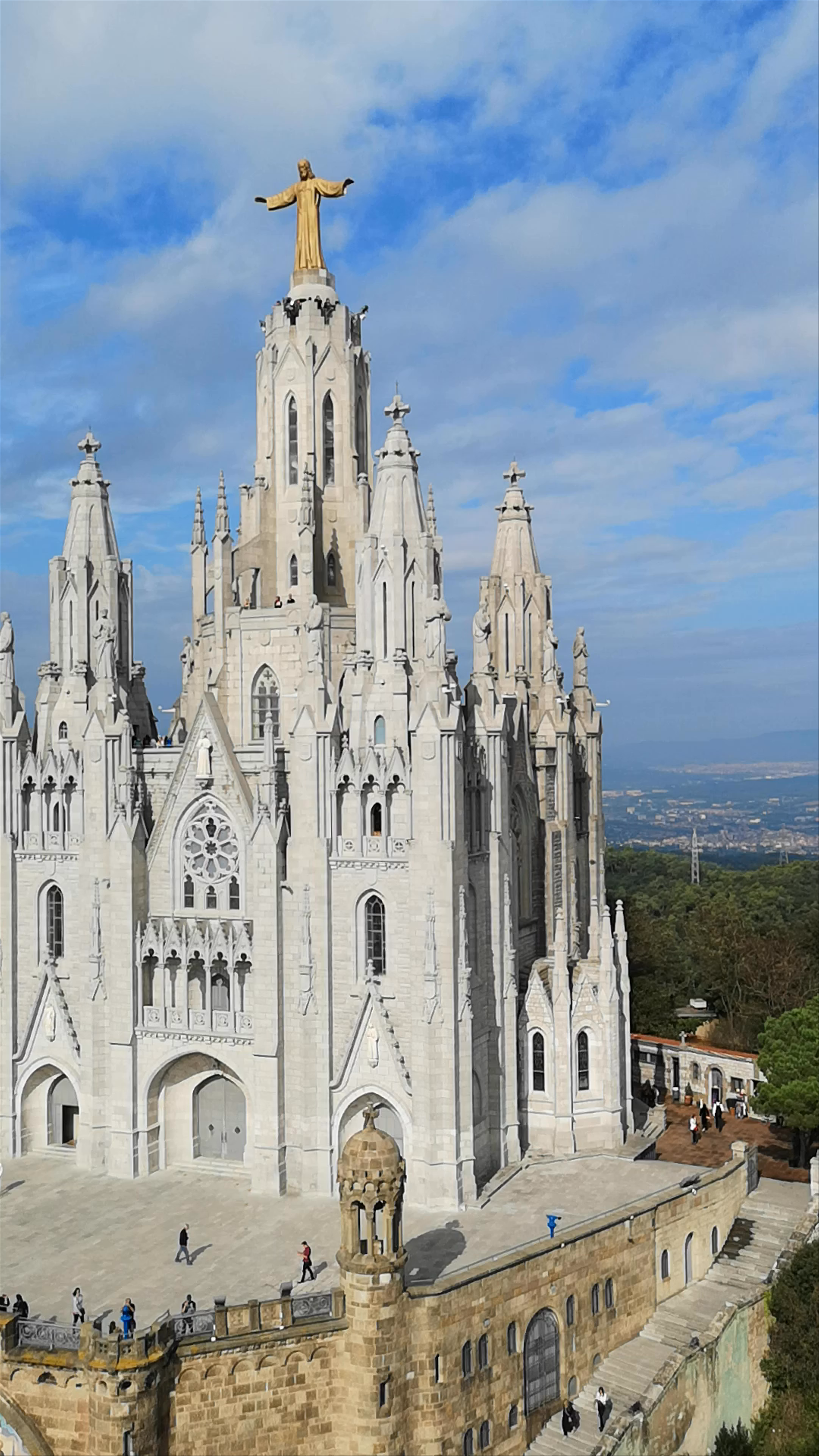 Tibidabo Sanctuary: Majestic Views and Spiritual Serenity in Barcelona