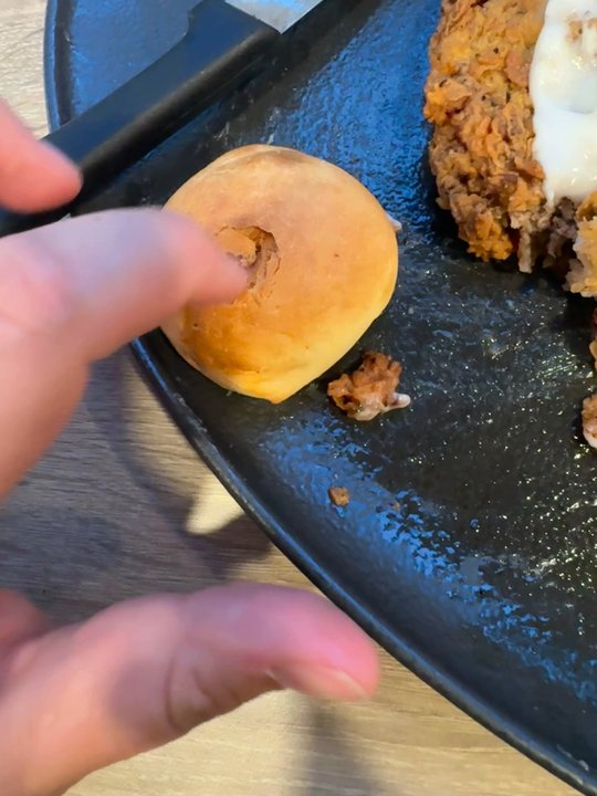 The Lookout Kitchen-Beavers Bend - The roll in question - Sandwiches Near Me - Broken Bow, Oklahoma
