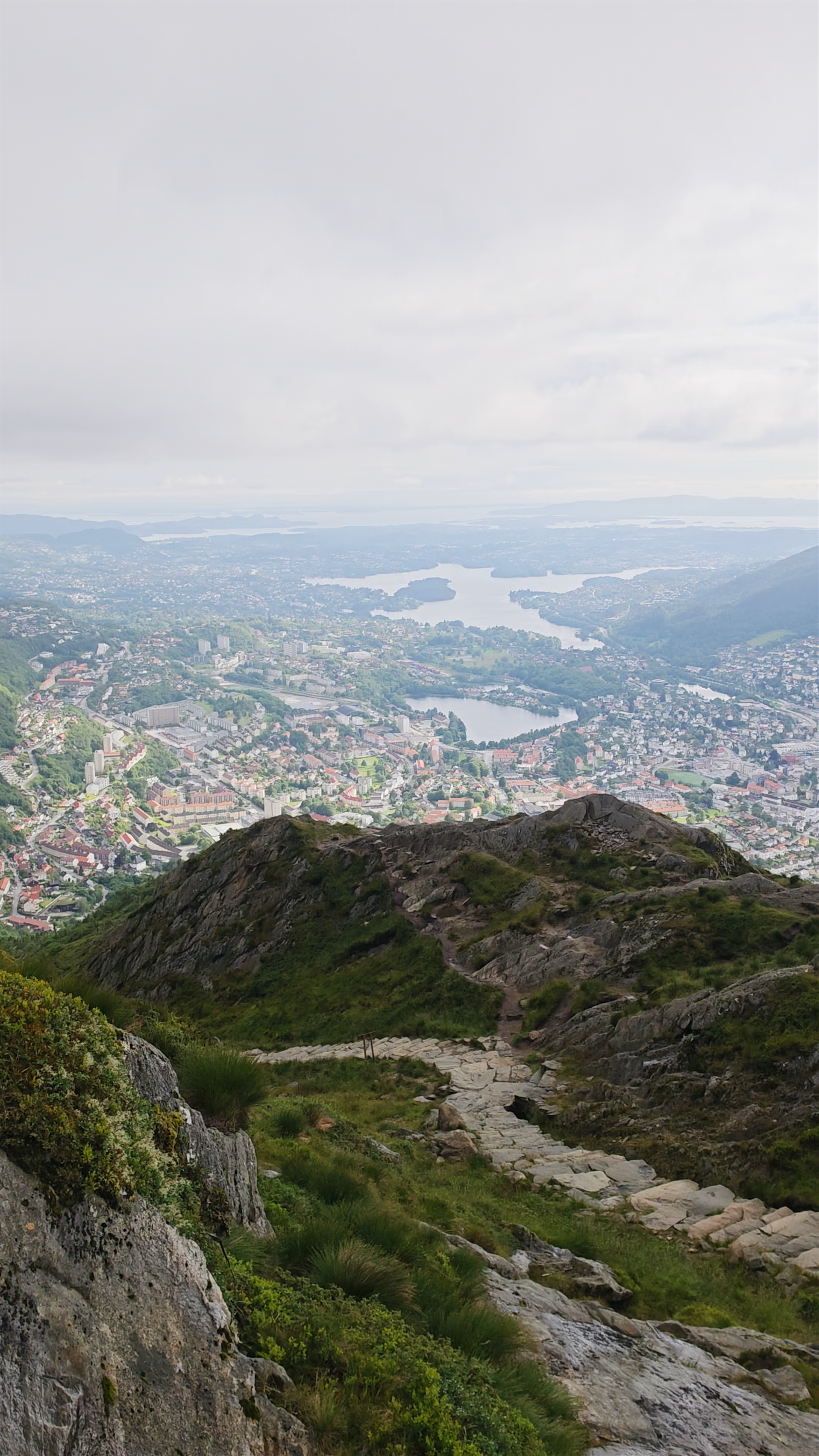 Hiking the Scenic Trails Overlooking Bergen, Norway