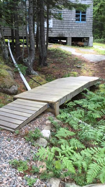 Iver Studio - The art studio is across the wood bridge and up the hill--less than 100yds from the antique store. - Antiques Near Me - Swans Island, Maine