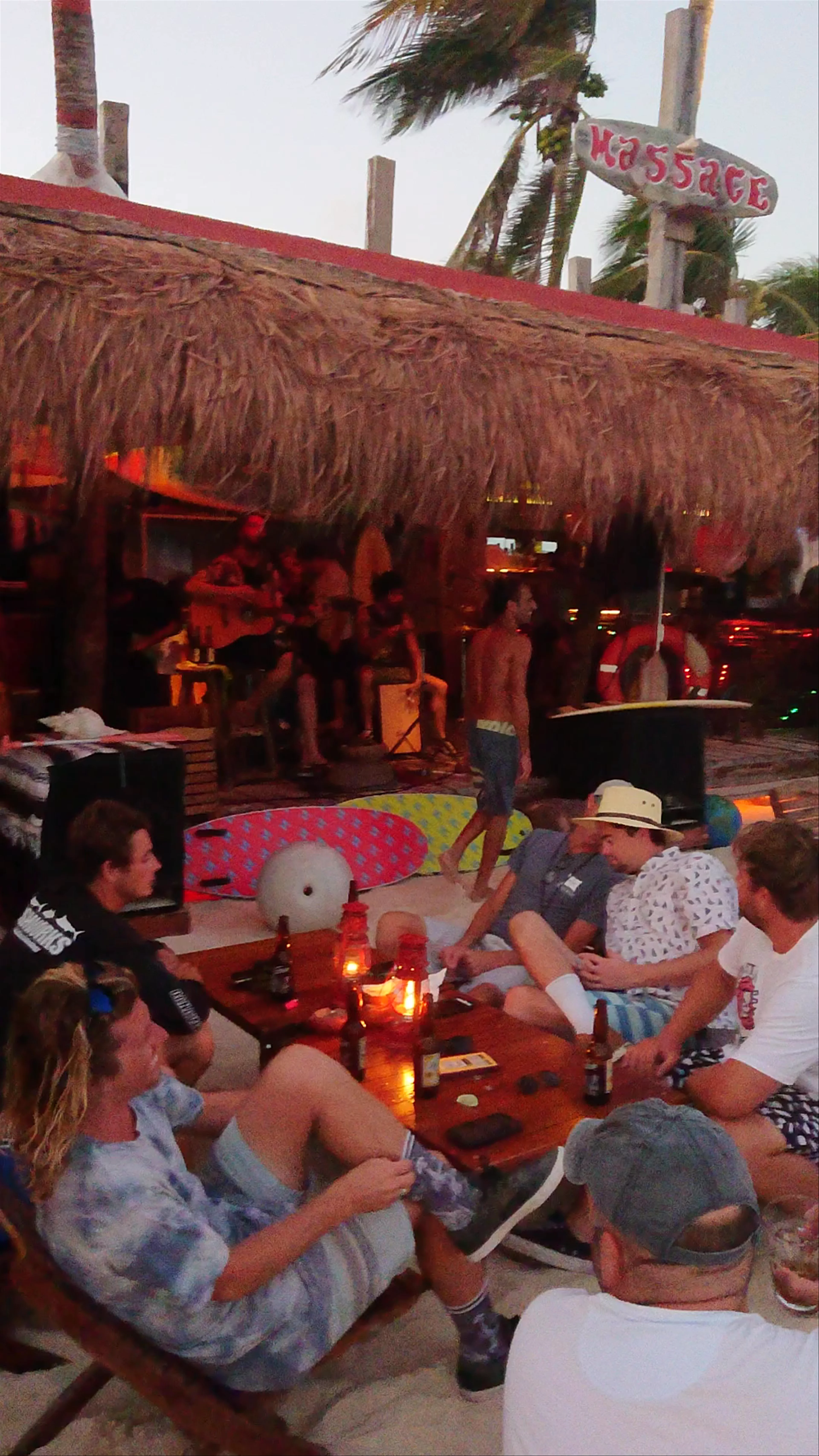 Fusion Beach Bar Cuisine, On the beach, Calle 6 Norte, Centro, Playa del Carmen, Quintana Roo, Mexico