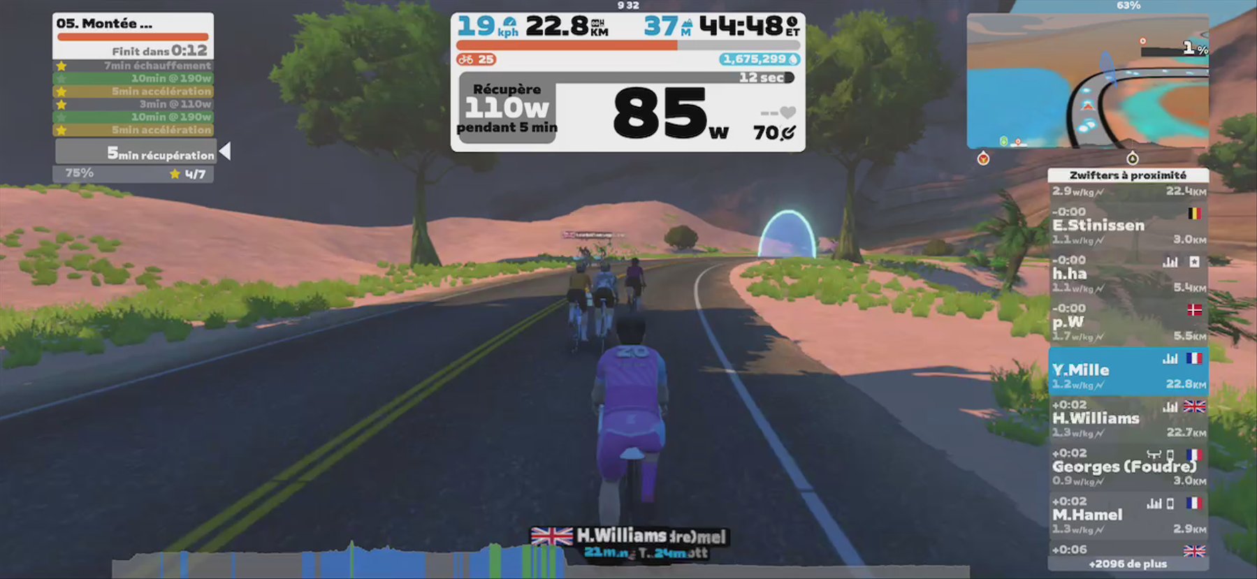Zwift - 05. Endurance Ascent in Watopia