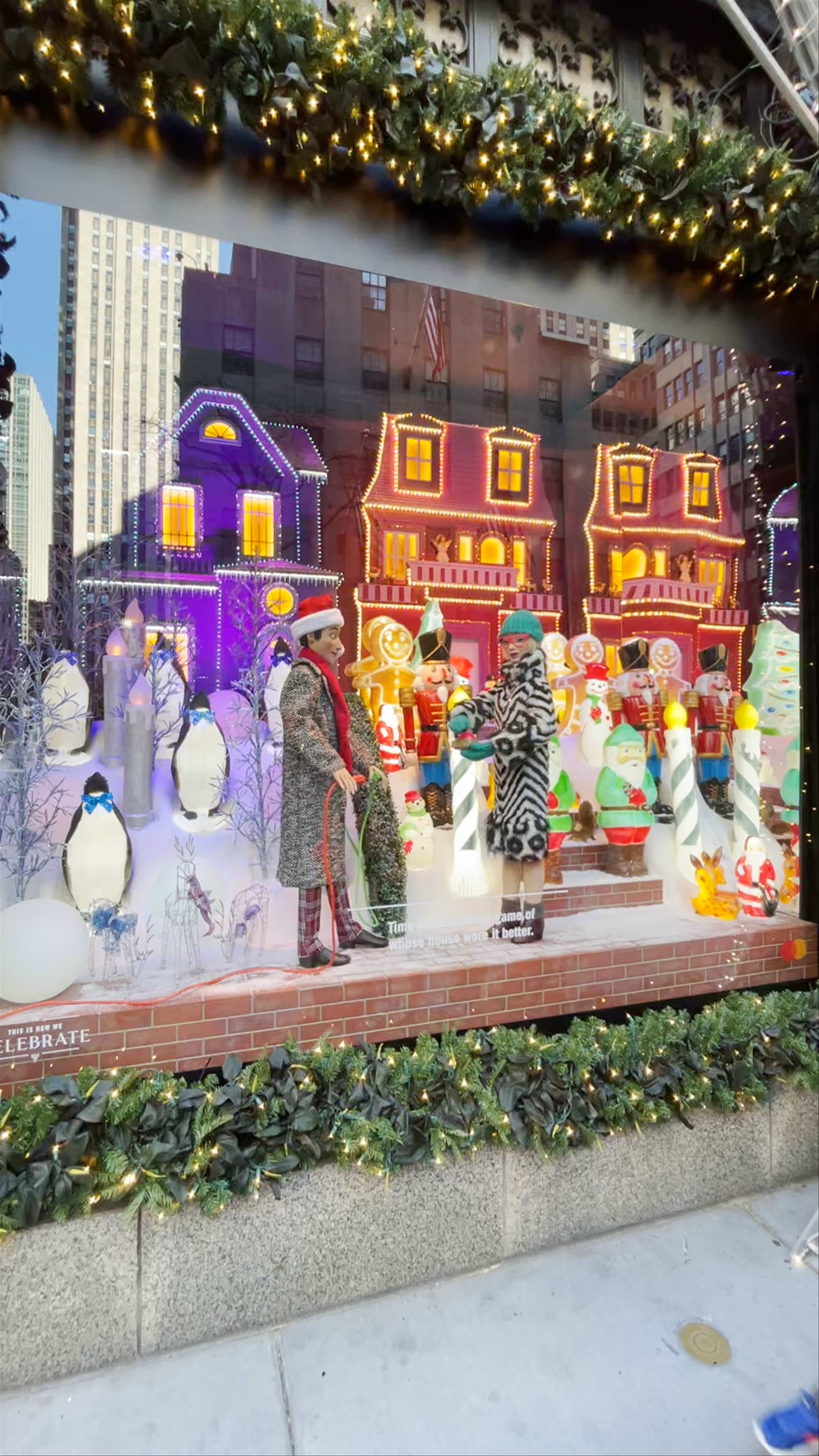 Saks Fifth Avenue Holiday Window Displays: Festive Magic on 5th Avenue, New York
