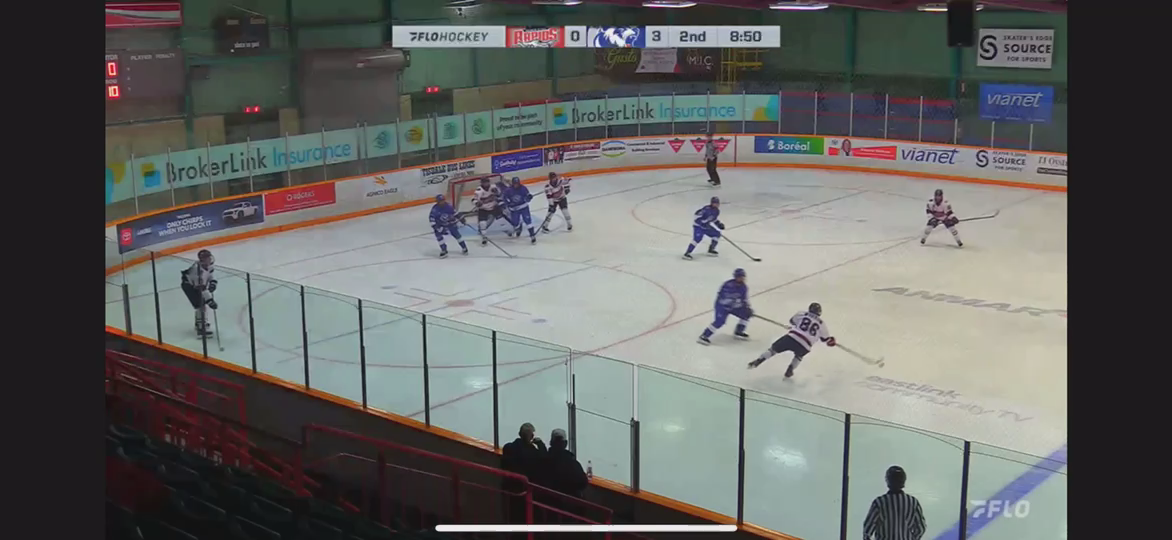 Michael Morascyzk's Power Play Snipe for French River Rapids