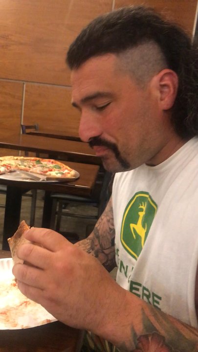 Pizzoco Pizza Parlor - Mullet man LOVED it! - Pizza Near Me - Winchester, Virginia