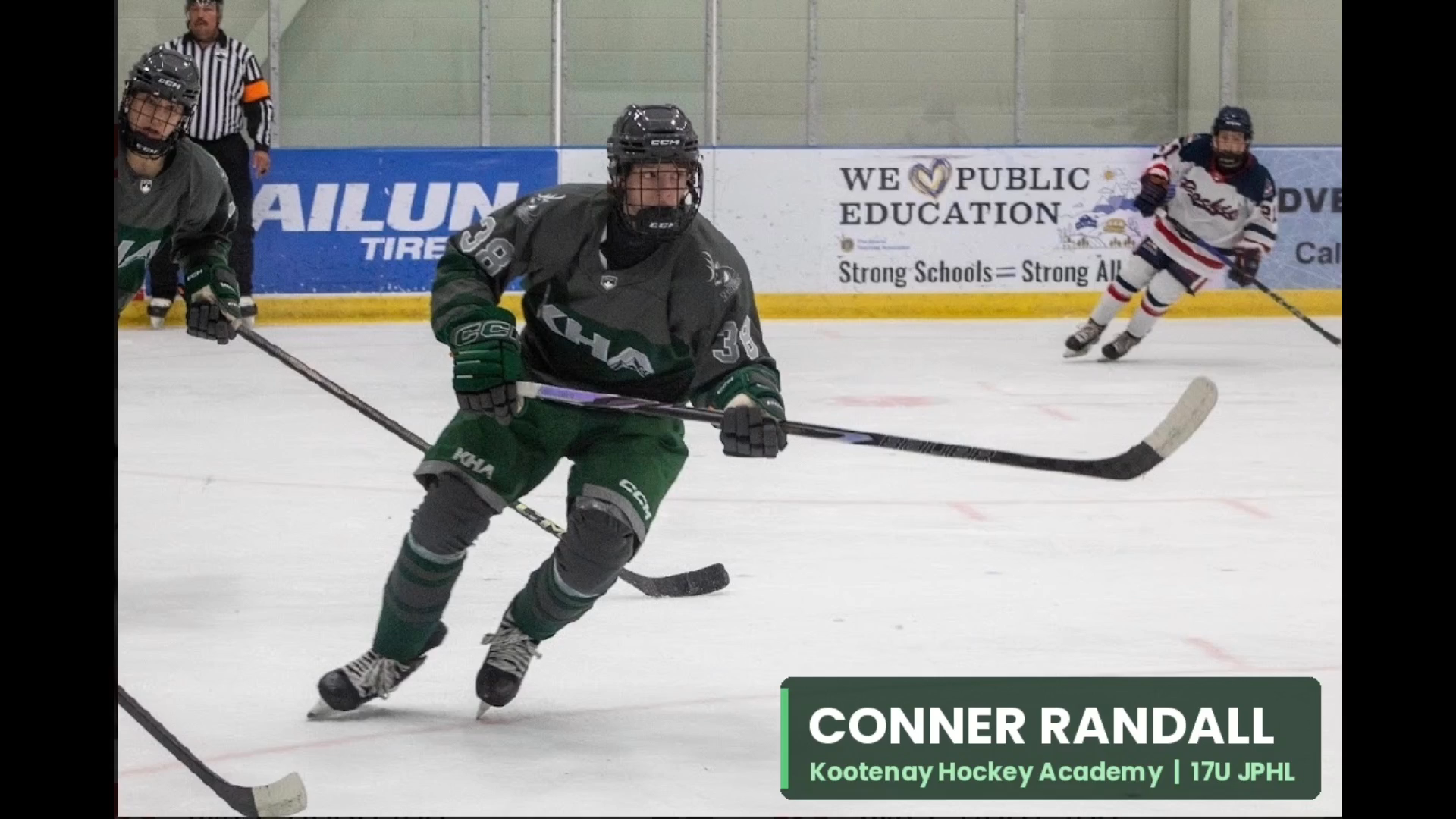 Conner Randall's Full Shift: From D-Zone Face Off to Scoring Threat