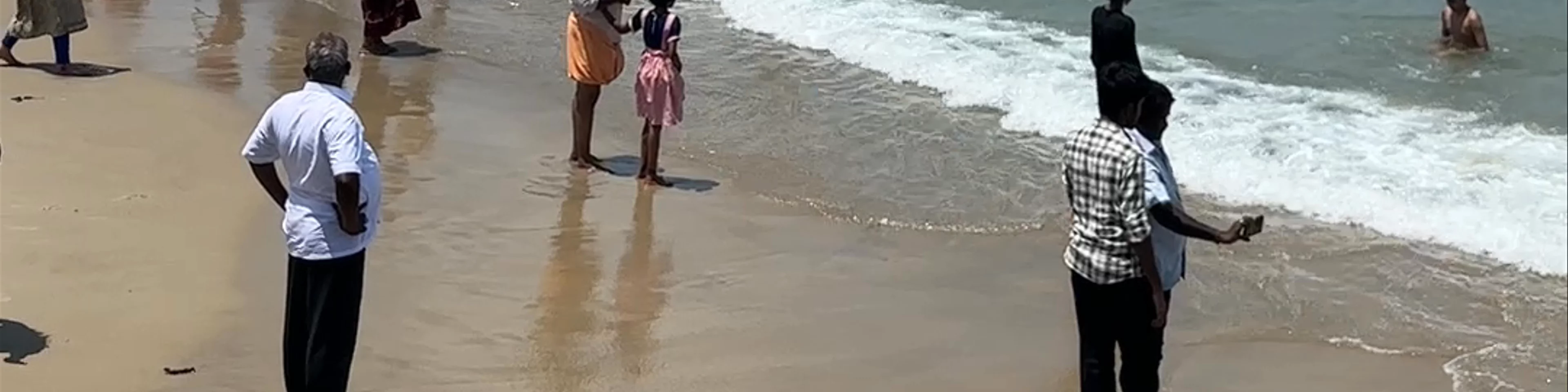 Dhanushkodi Beach