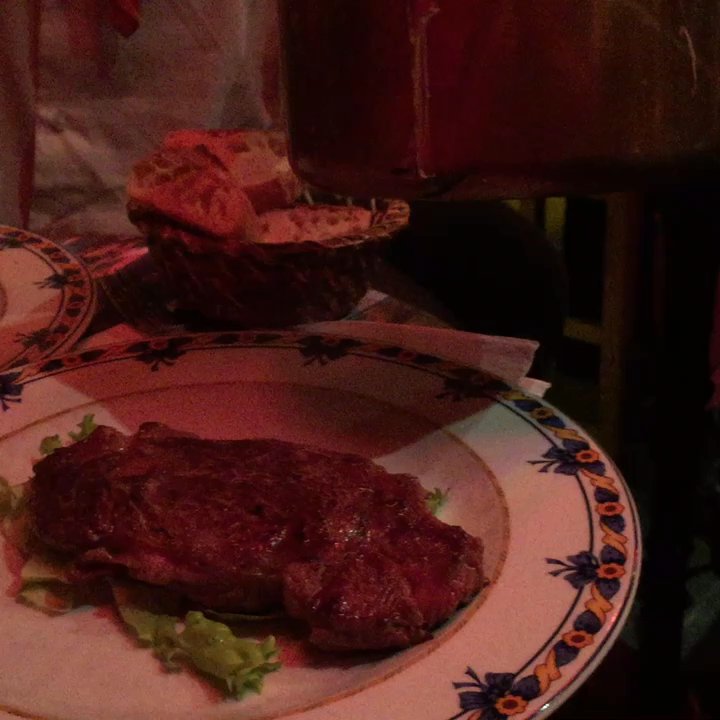 Le Plomb du Cantal - Entrecôte with the aligot being put on - Auvergnat Near Me - Paris, 75