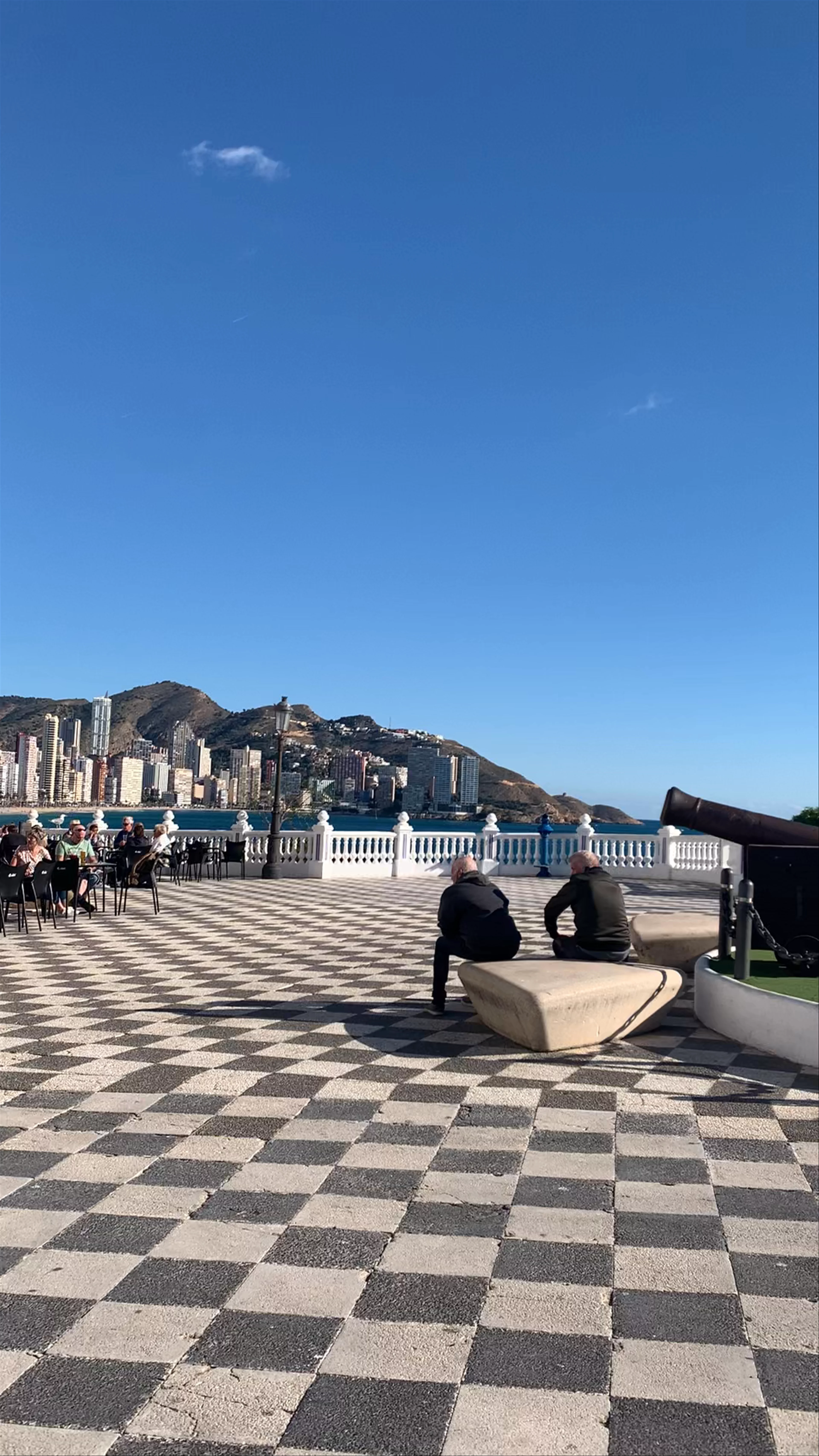 Subida al Castell, Passeig de Colón, Benidorm, Spain