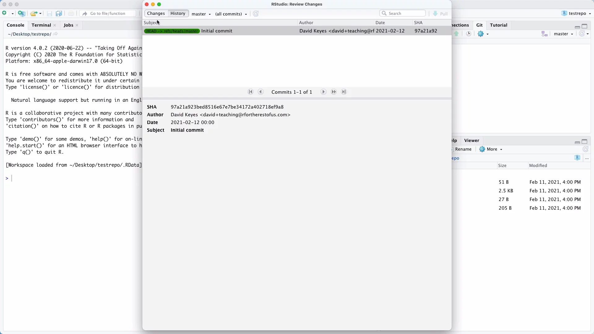 How to Use Git/GitHub with R - R for the Rest of Us