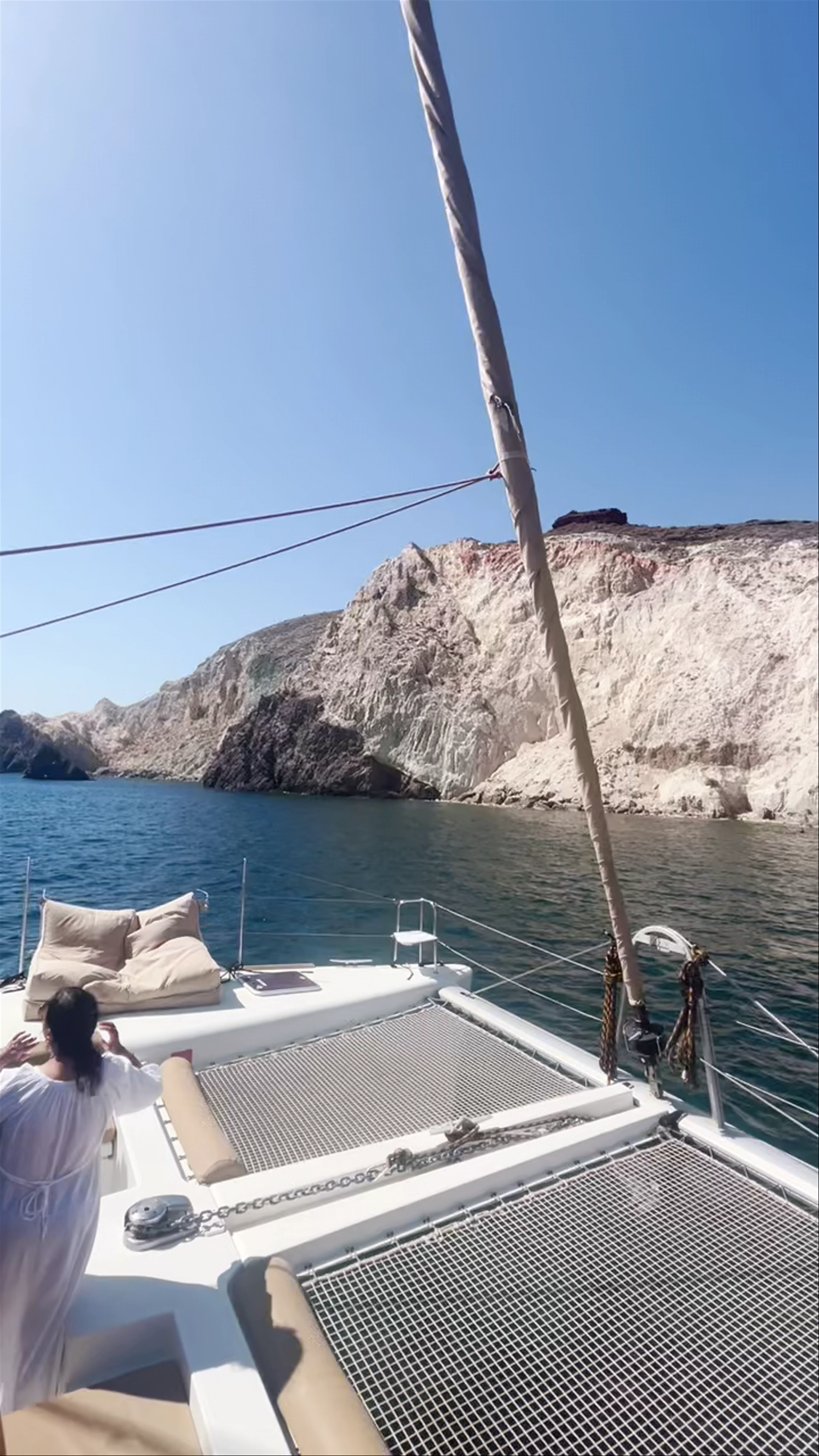 Santorini Catamaran Day Trip, Marina, Vlichada