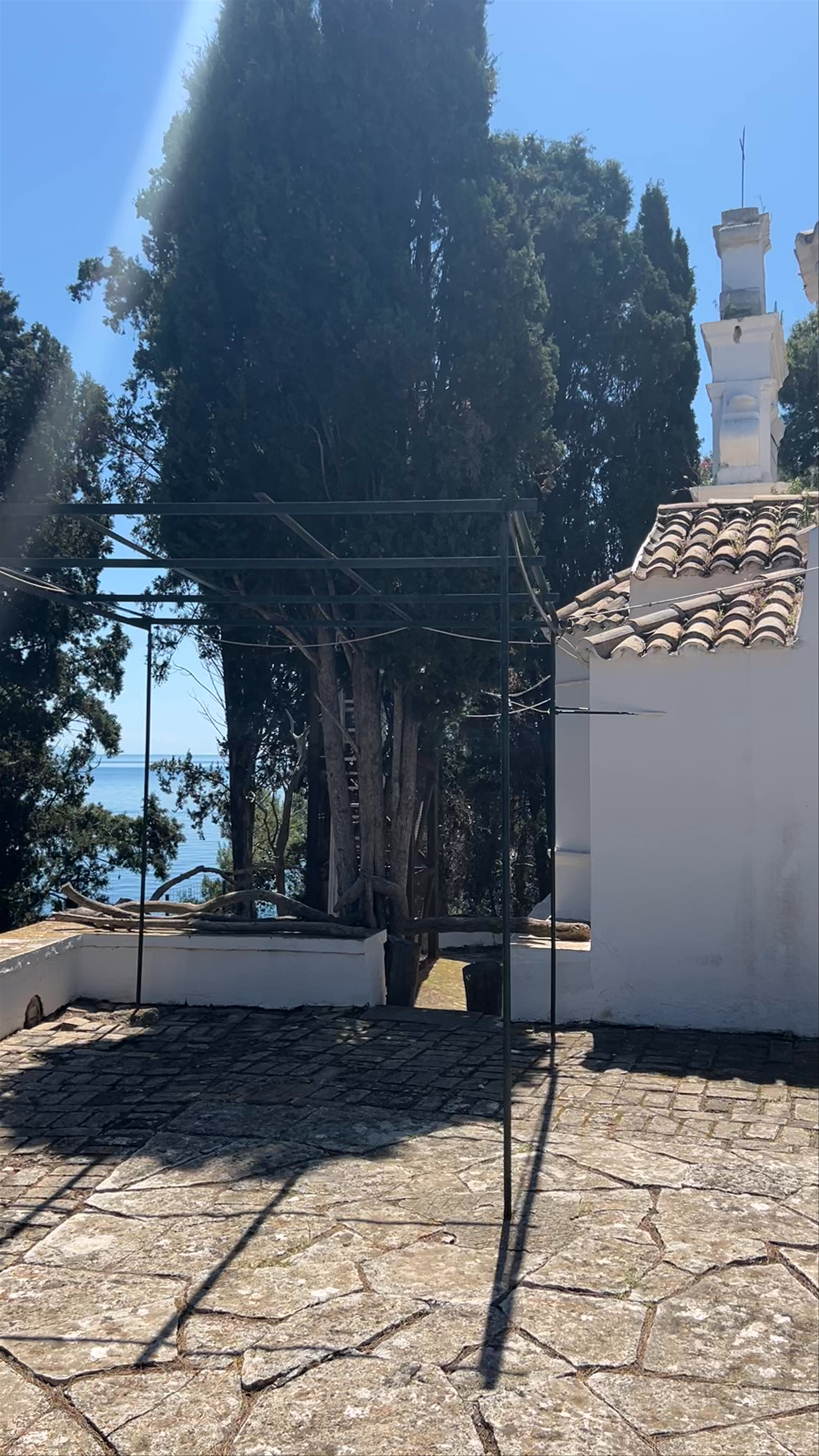 Holy Church of the Transfiguration of the Savior on Pontikonisi Island, Greece