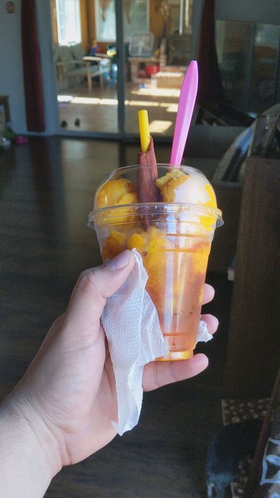 Taqueria La Mangonada Plus - Mangoneada on a hot day - Ice Cream & Frozen Yogurt Near Me - Fairfield, California