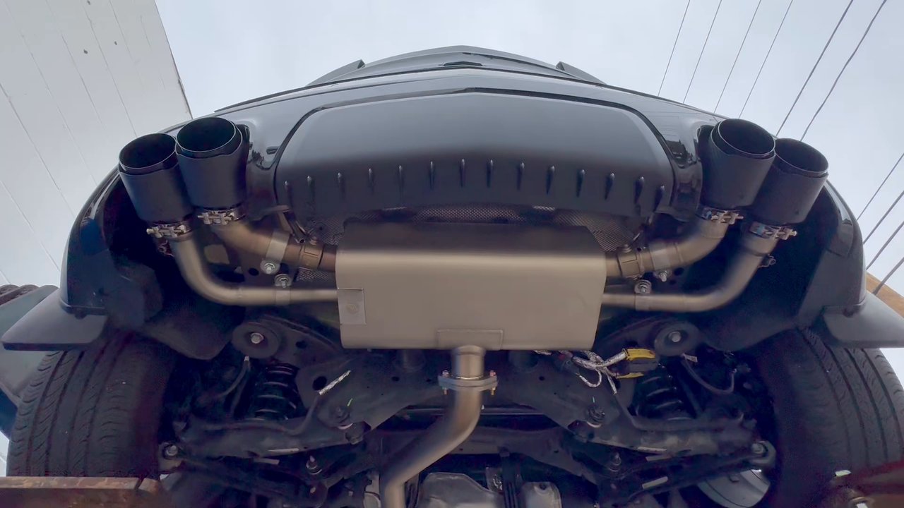 Morse Muffler - Installed bottle resonator and tips. - Auto Repair Near Me - Burbank, California