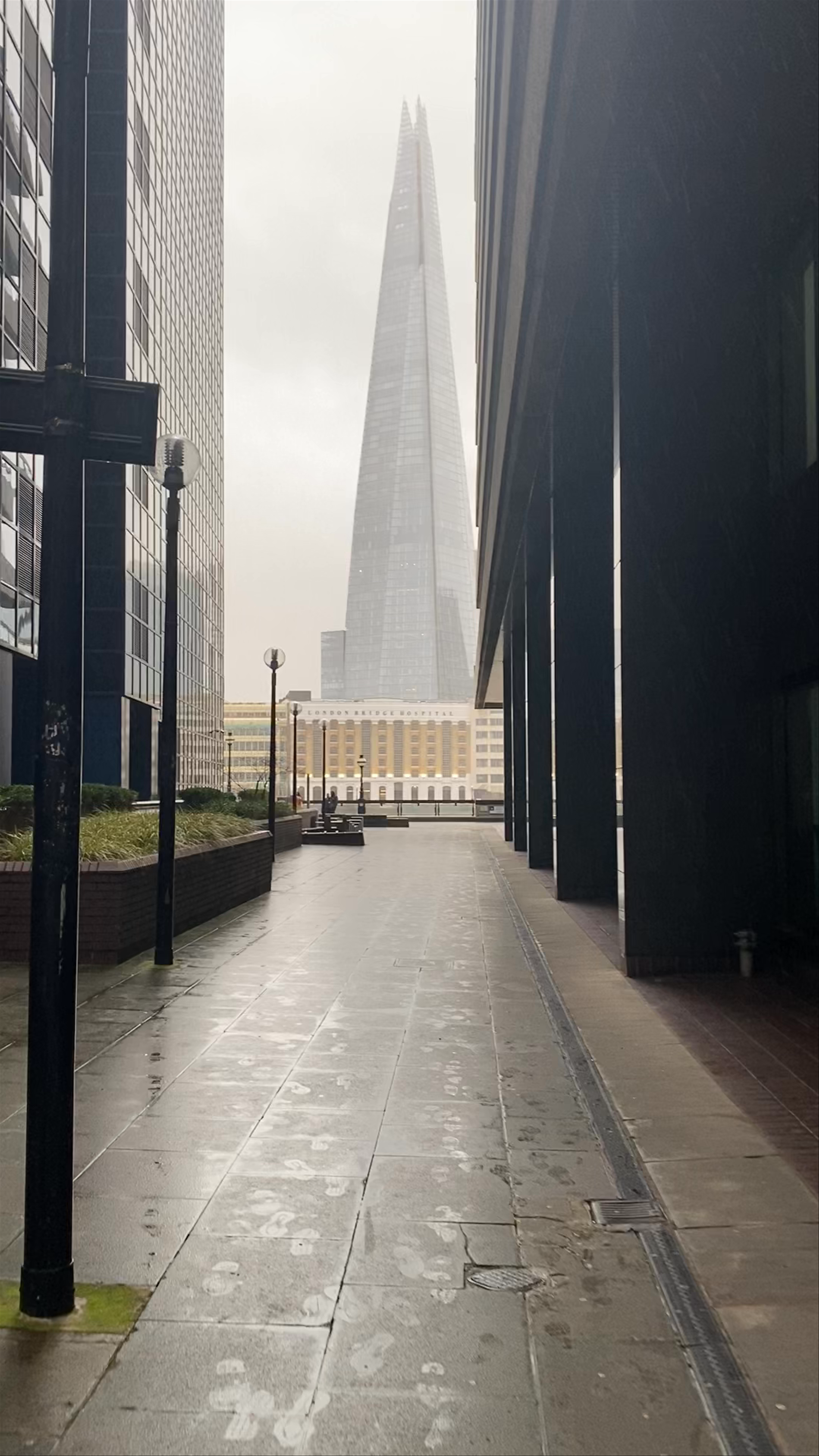 The Shard Iconic View from London's Hidden Alley