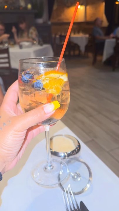 Baldoria - White Sangria delicious ! - Italian Near Me - Long Beach, New York