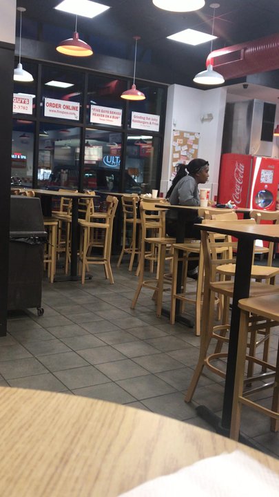 Five Guys - Inside the restaurant - Burgers Near Me - Louisville, Kentucky