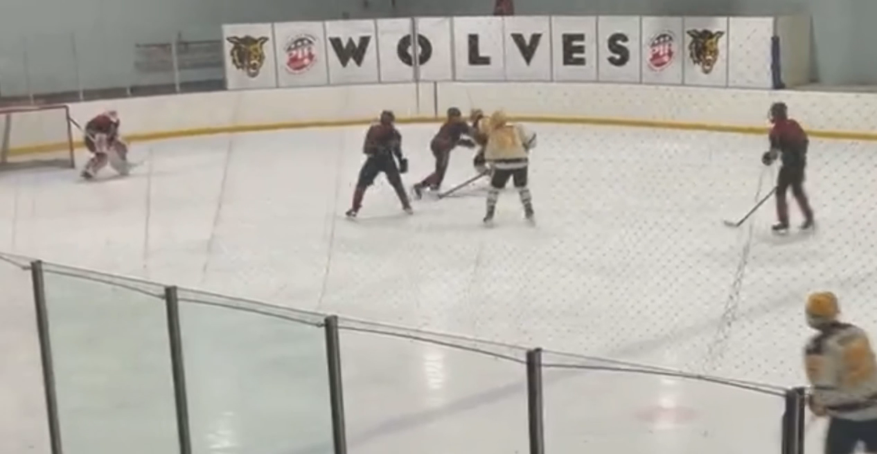 Chase Isrel's Dazzling Stickhandling & Goal / Golden Wolves 16AA