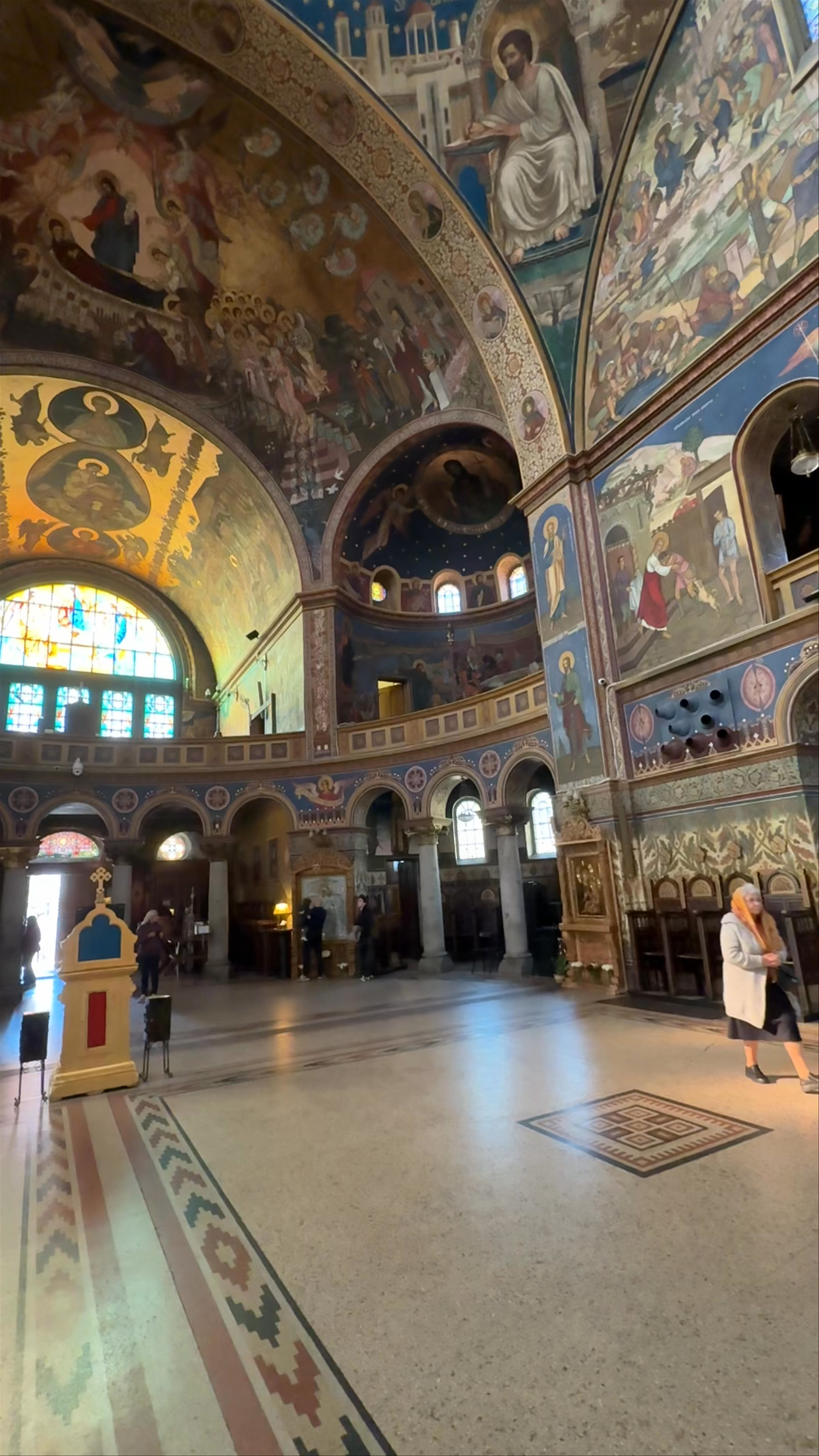 "Holy Trinity" Orthodox Cathedral Interior Tour, Sibiu