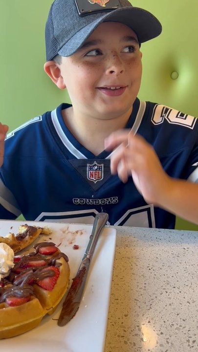 Cracked & Crepe - My son had lil tears in his eyes he said it smelt so good!!! - Breakfast & Brunch Near Me - Frisco, Texas