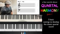 Quartal Harmony part 1 - 5 basic voicings to develop the classic Quartal sound