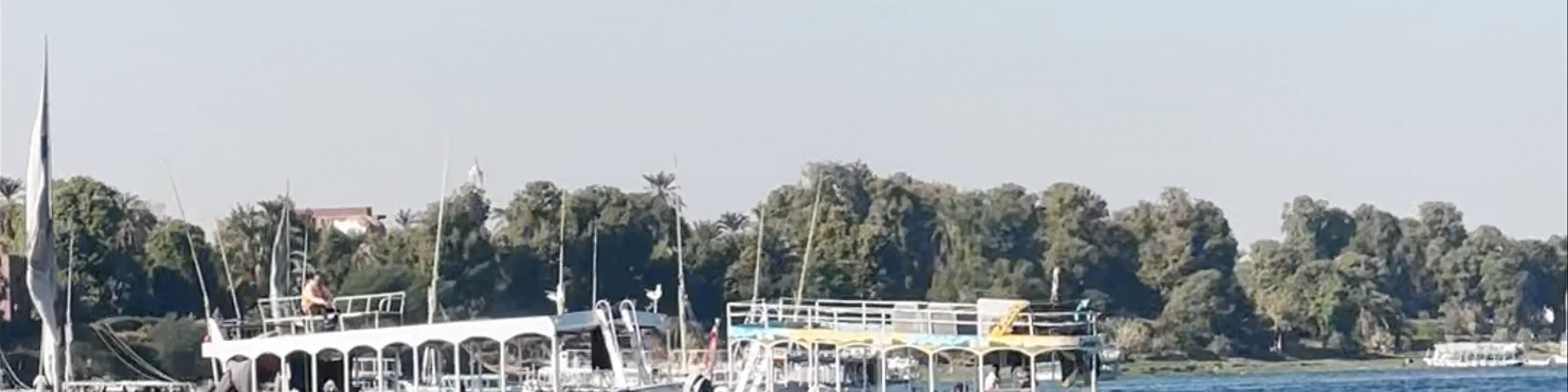 Faluca por el Rio Nilo