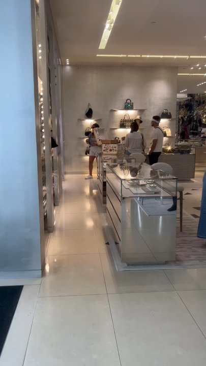 Dior - Other ethnic group trying in items while we were told not to touch anything - Men's Clothing Near Me - Miami, Florida