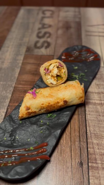King Indian Restaurant - This is the paneer kathi roll. - Indian Near Me - Fresno, California