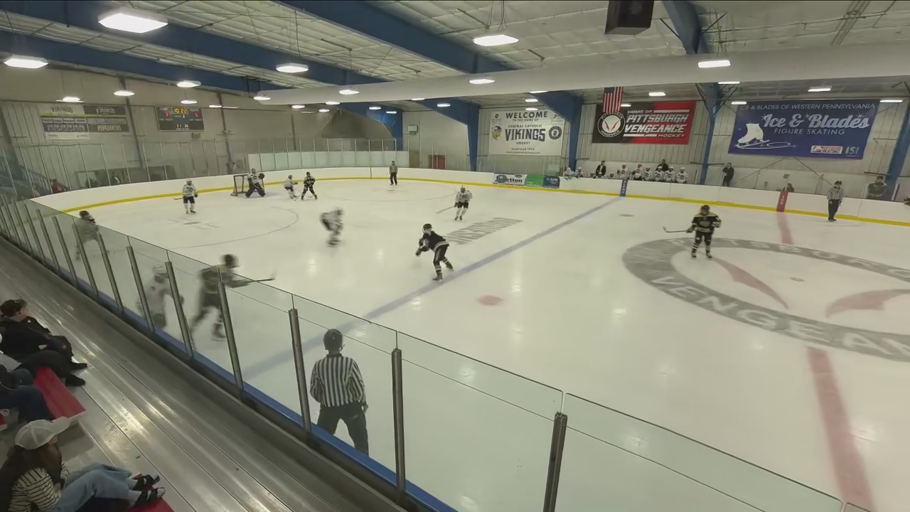 Owen Shrader's Seam Shot Goal - Honeybaked 16U AAA Highlights
