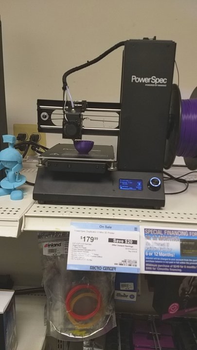 Micro Center - 3D printer demo. - Computers Near Me - Madison Heights, Michigan