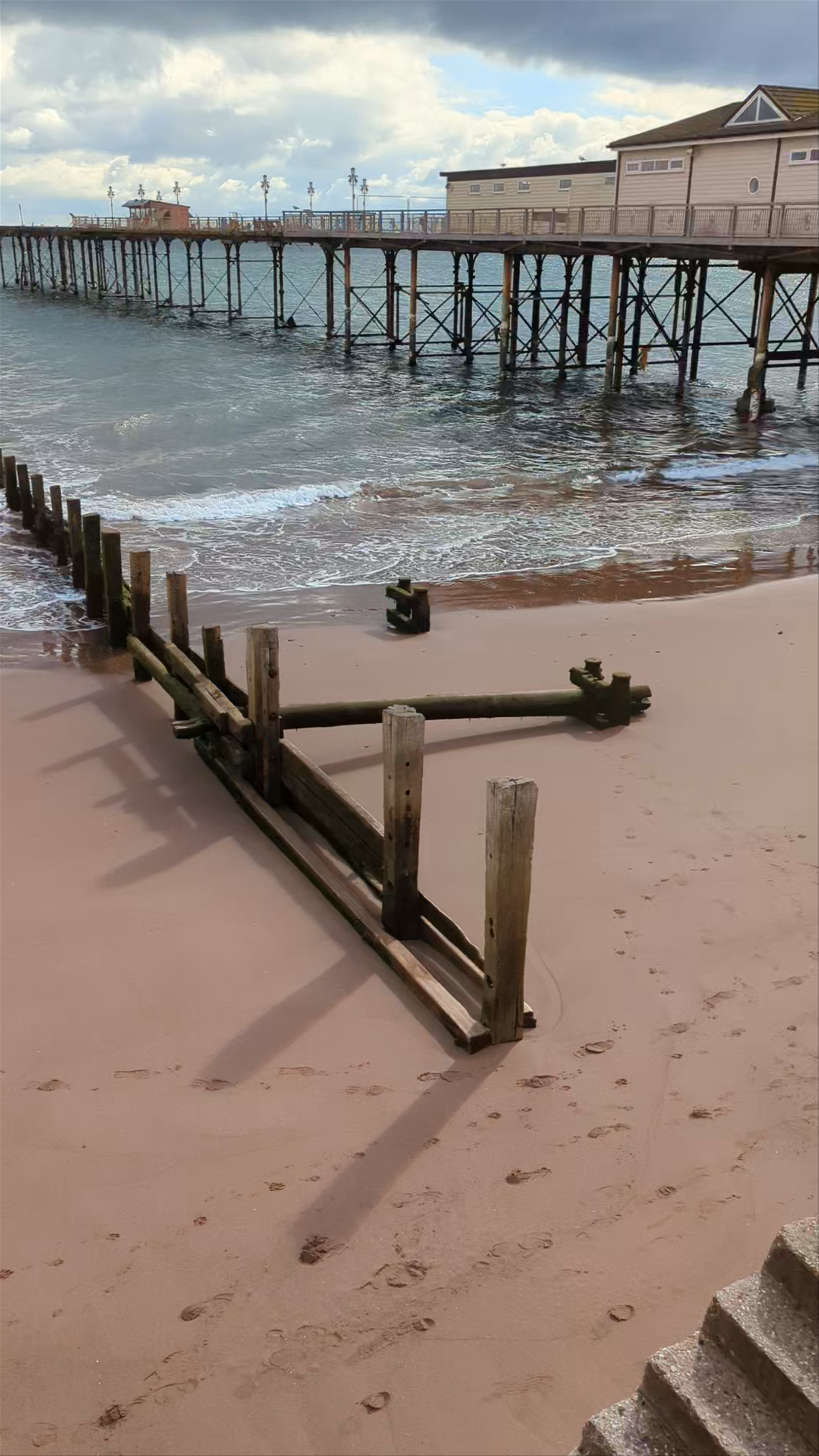 Teignmouth Beach Pier Stroll: Peaceful Coastal Escape in England