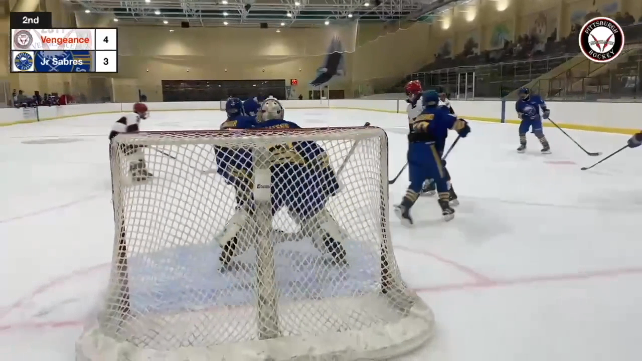 Reed Fairman Nets A Goal from the Slot vs. Buffalo Jr Sabres
